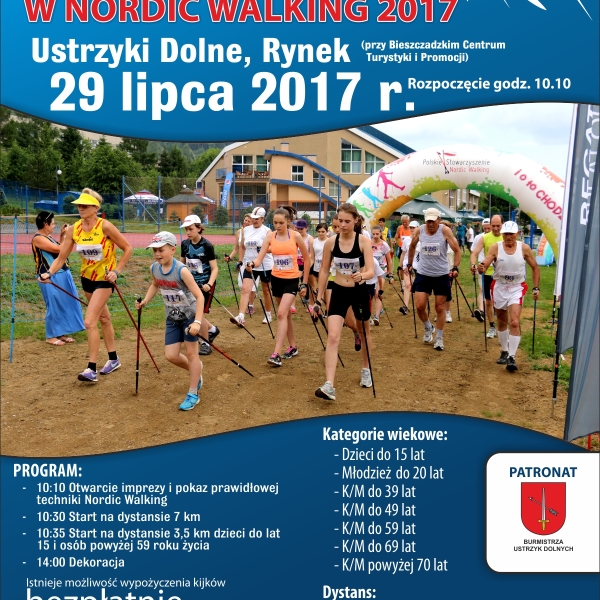 III Międzynarodowe Mistrzostwa Bieszczad Nordic Walking 2017 